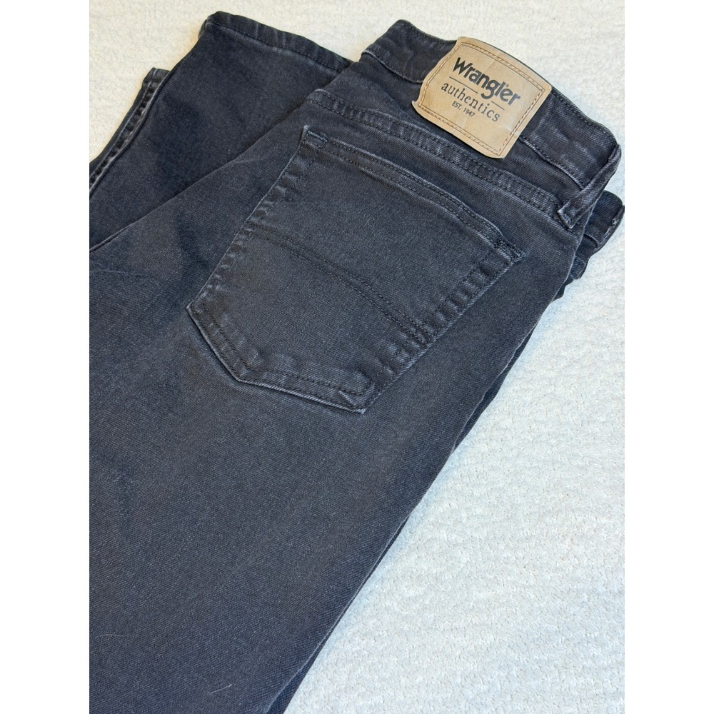 Wrangler Authentics Men's Jeans Dark Wash Straight Leg Size 33x32